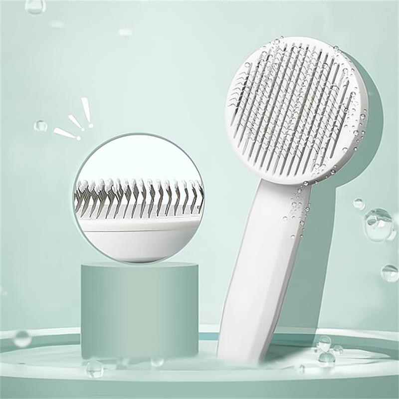 Skanto | GROOMCLICK – Selv-rensende kattbørste for skånsom grooming og mindre håravfall