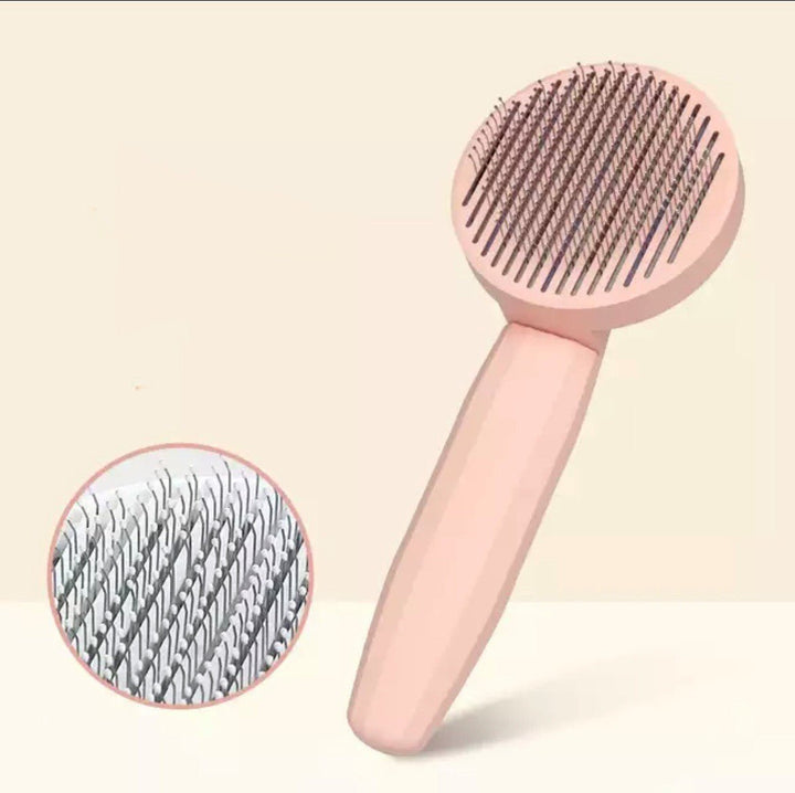 Skanto | GROOMCLICK – Selv-rensende kattbørste for skånsom grooming og mindre håravfall