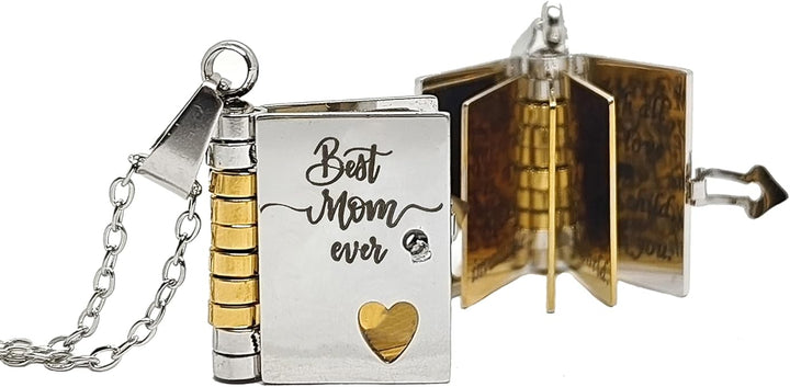Skanto | Memory Book Hanger Necklace – Symbolsk Smykke med Kjærlig Budskap