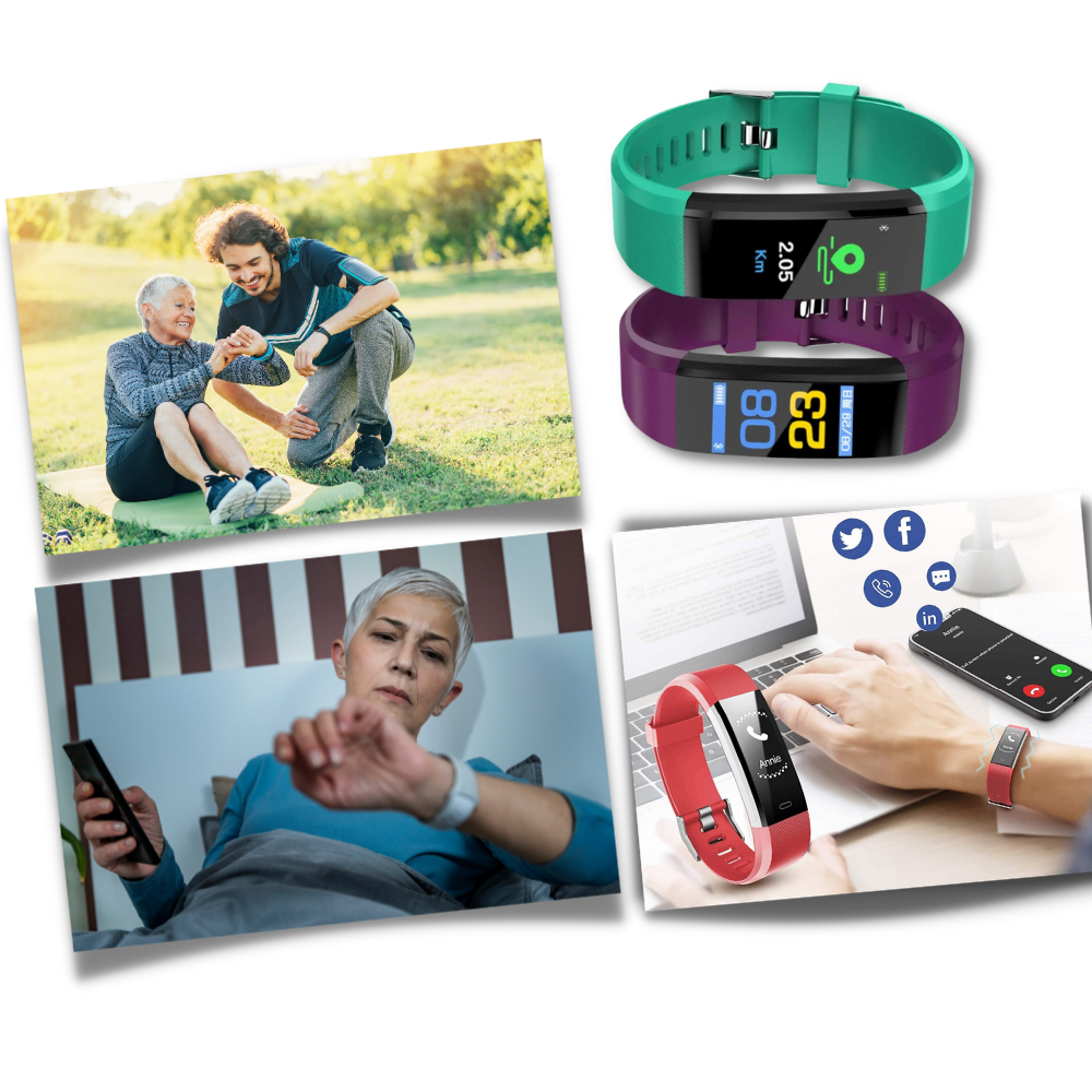 Skanto | Senior Smartwatch | Pulsen og blodtrykket alltid i sikte