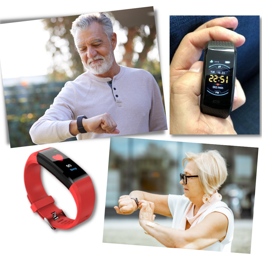 Skanto | Senior Smartwatch | Pulsen og blodtrykket alltid i sikte