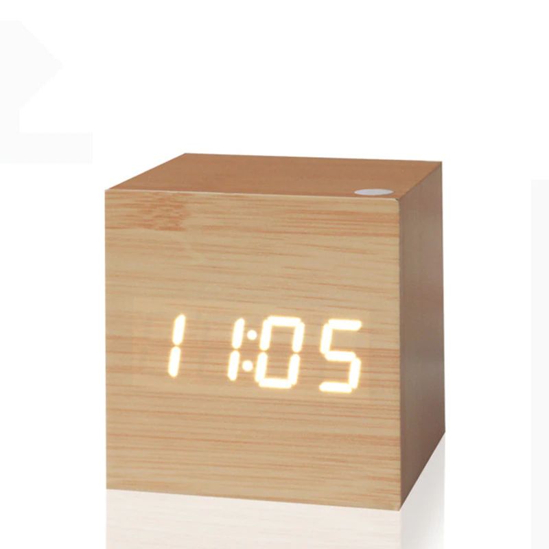 Skanto | Cube Digital Bordklokke Moderne Interiørdekor
