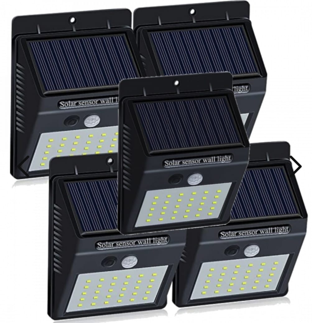 Skanto | Sett med 5 solenergi LED utendørslamper – LumaPath