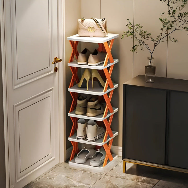Multifunksjonell og sammenleggbar skohylle - SpaceSaver | Skanto