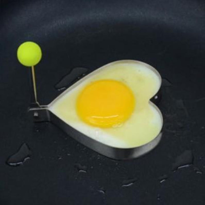 Skanto | Stål Stekt Egg Pannekake Formings Mold 4 stk sett