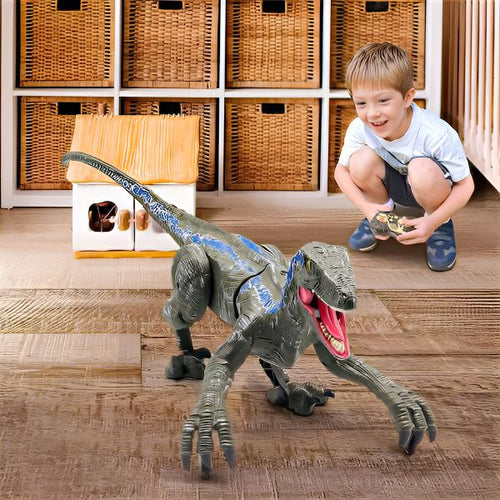 RaptorMove – Ferngesteuertes Dinosaurier-Spielzeug med lyd, LED og realistischen Bewegungen