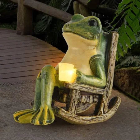 Skanto | FrogShine - Solenergi Hagebelysnings Skulptur
