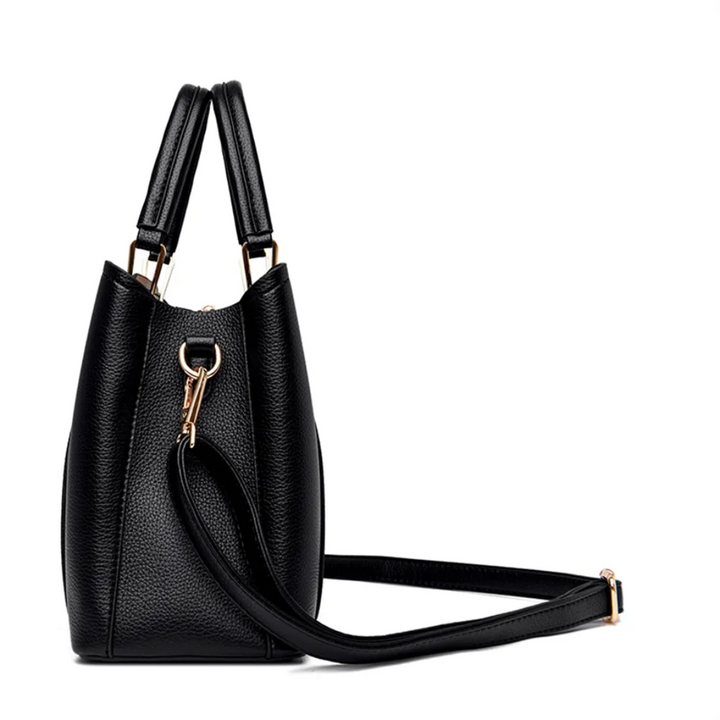 Skanto | Vivian Luksuriøs Skulderveske – Elegant PU Skinn Håndveske med Crossbody Stropp