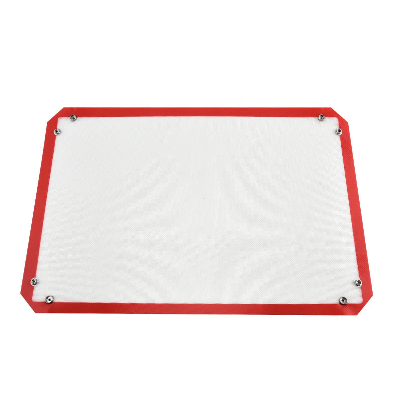 Silikon BakeMatte med Knapp Non-Stick Gjenbrukbar Varmeresistent Liner | Skanto