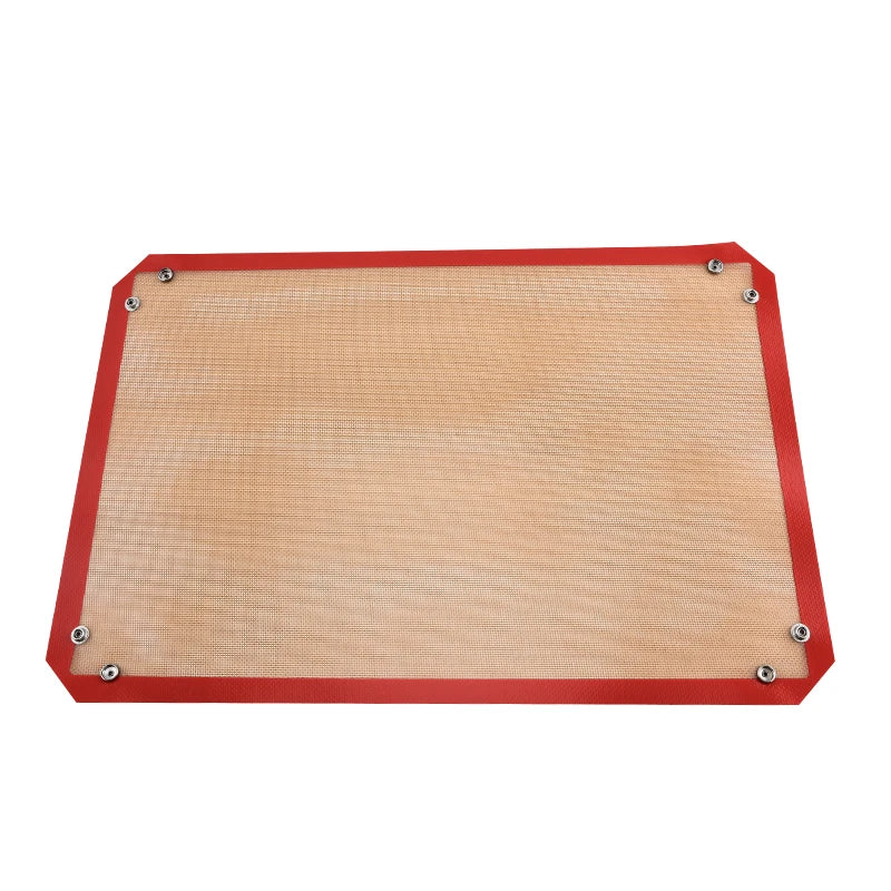 Silikon BakeMatte med Knapp Non-Stick Gjenbrukbar Varmeresistent Liner | Skanto