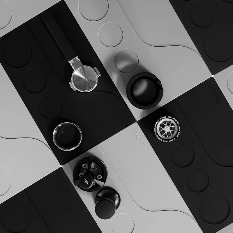 Silicone Espresso Tamping Mat Antiskli Barista Benkbeskyttelsestepp | Skanto
