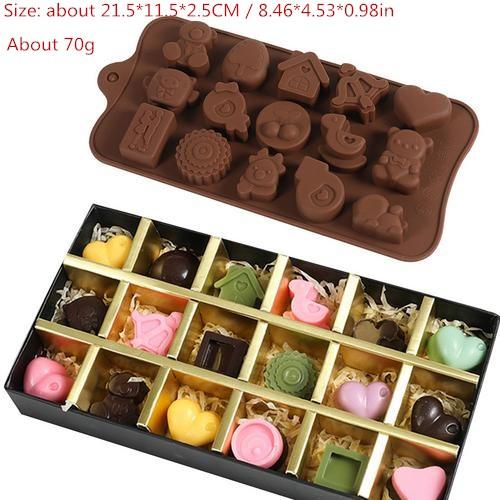Silicone Mold Sjokolade Kake Bakeverktøy | Skanto
