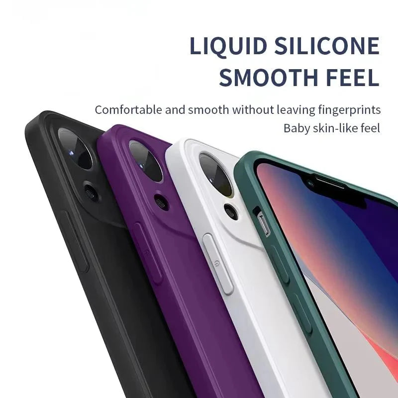 Skanto | SiliGuard – Premium Støtbestandig Silikondeksel for iPhone 14-17