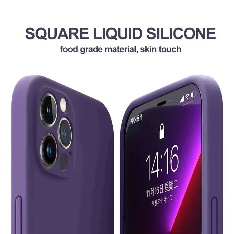Skanto | SiliGuard – Premium Støtbestandig Silikondeksel for iPhone 14-17