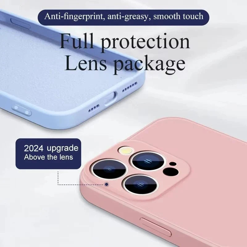 Skanto | SiliGuard – Premium Støtbestandig Silikondeksel for iPhone 14-17