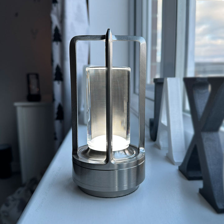 Trådløs vintage lantern bordlampe | Skanto