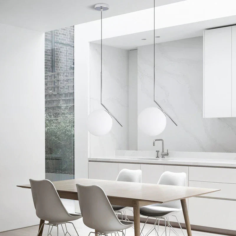 Nordic glass pendant lights