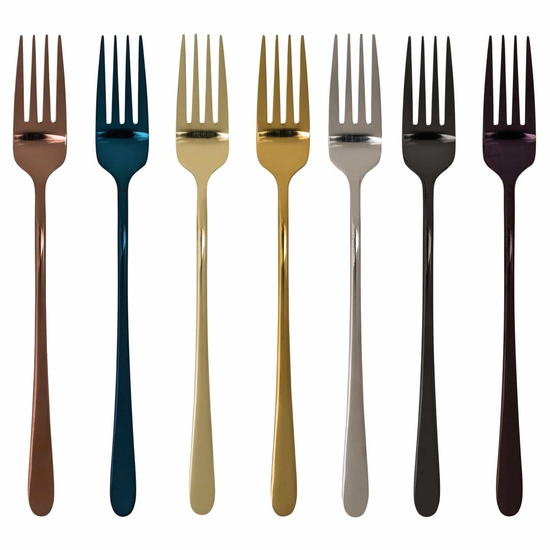 Silvéra – Elegante Essgabel, robustes, plattiertes Edelstahlbesteck