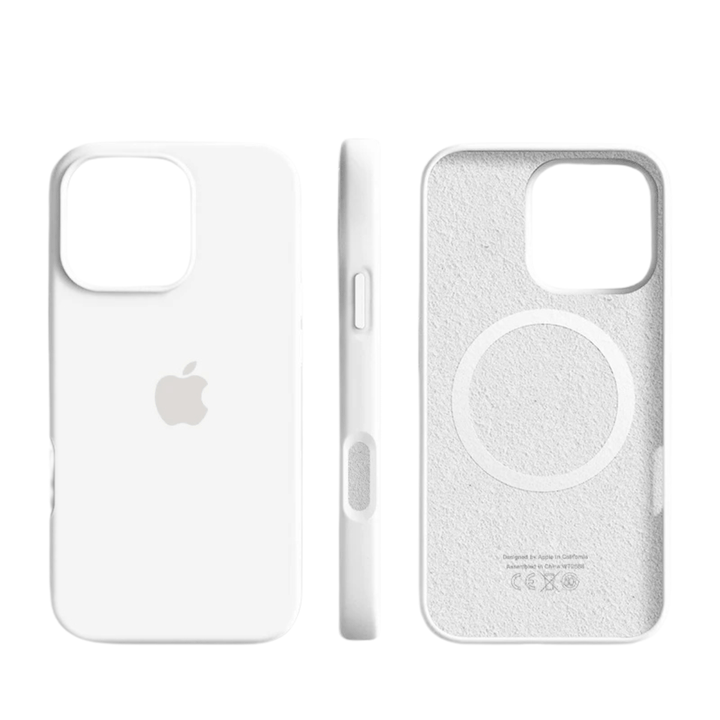 SILVRAMAG – Premium Silikon MagSafe Hülle for iPhone med Soft-Touch-Schutz