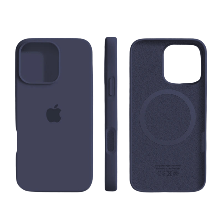 SILVRAMAG – Premium Silikon MagSafe Hülle for iPhone med Soft-Touch-Schutz