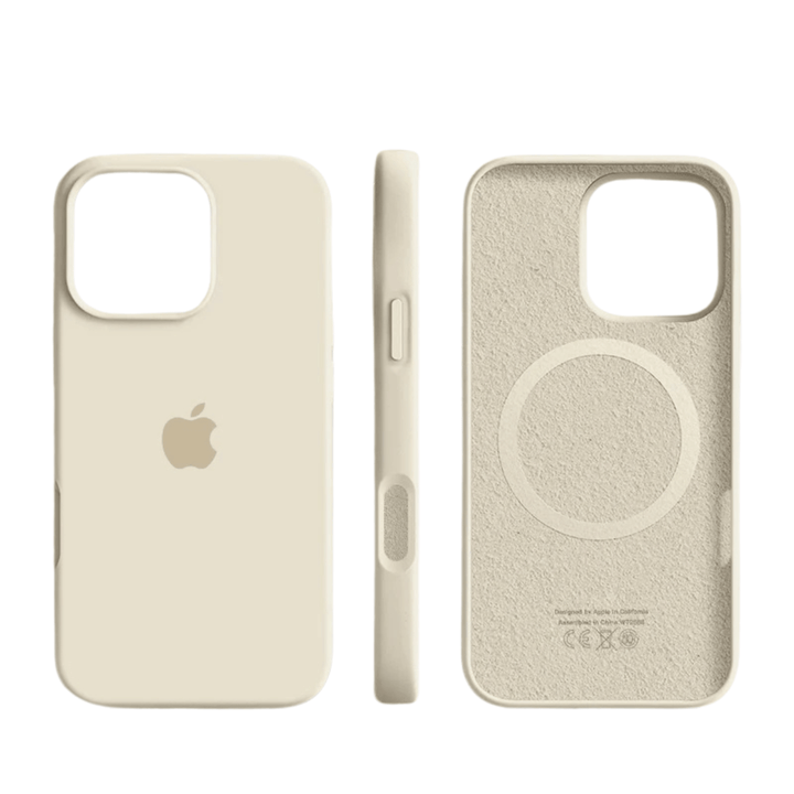 SILVRAMAG – Premium Silikon MagSafe Hülle for iPhone med Soft-Touch-Schutz