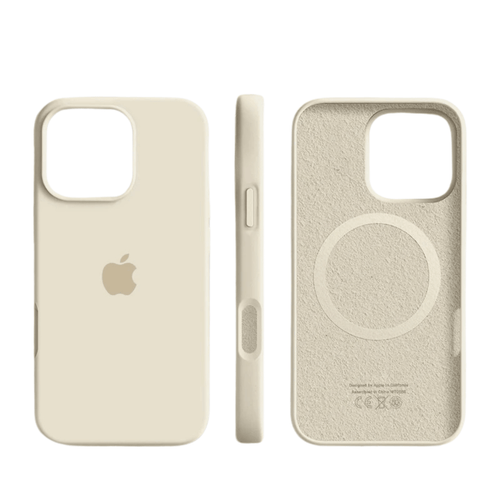 SILVRAMAG – Premium Silikon MagSafe Hülle for iPhone med Soft-Touch-Schutz