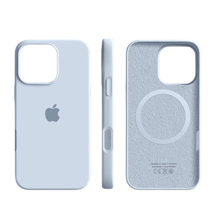 SILVRAMAG – Premium Silikon MagSafe Hülle for iPhone med Soft-Touch-Schutz