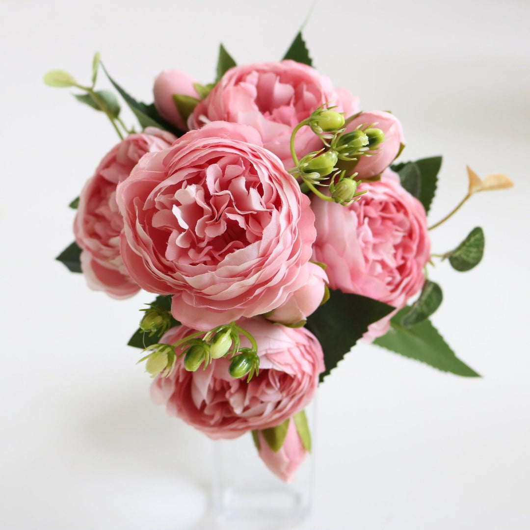Elegant Peoner Drømmer - Premium Artistic Blomster bukett