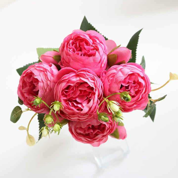 Elegant Peoner Drømmer - Premium Artistic Blomster bukett