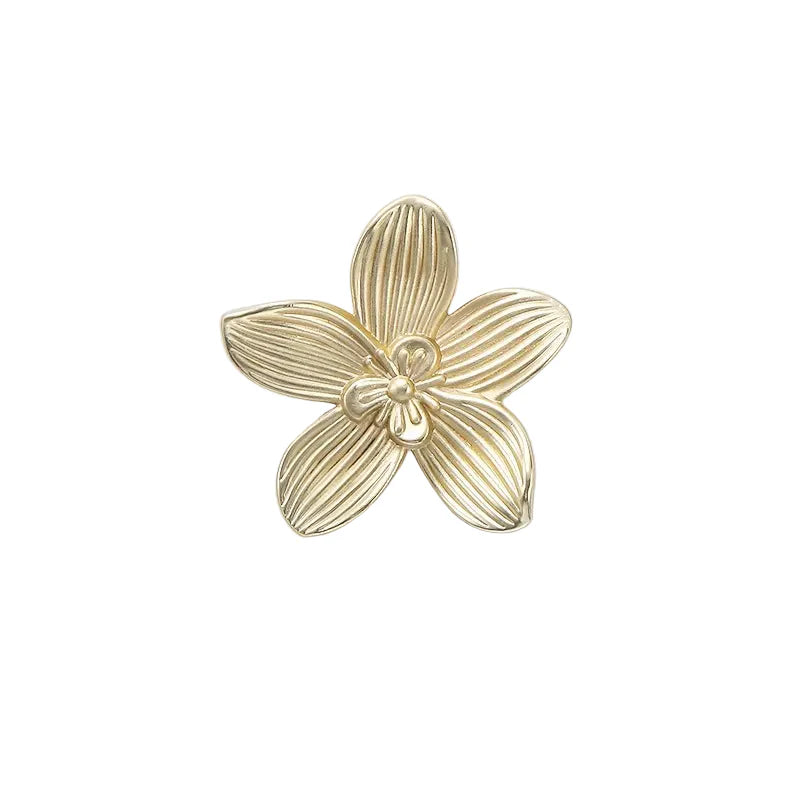 Single Hole Creative Petal Cabinet Knobs Furniture Handles Drawer Pull | Skanto