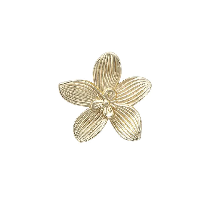 Single Hole Creative Petal Cabinet Knobs Furniture Handles Drawer Pull | Skanto
