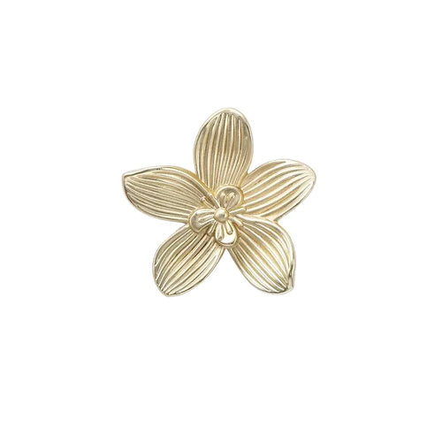 Single Hole Creative Petal Cabinet Knobs Furniture Handles Drawer Pull | Skanto