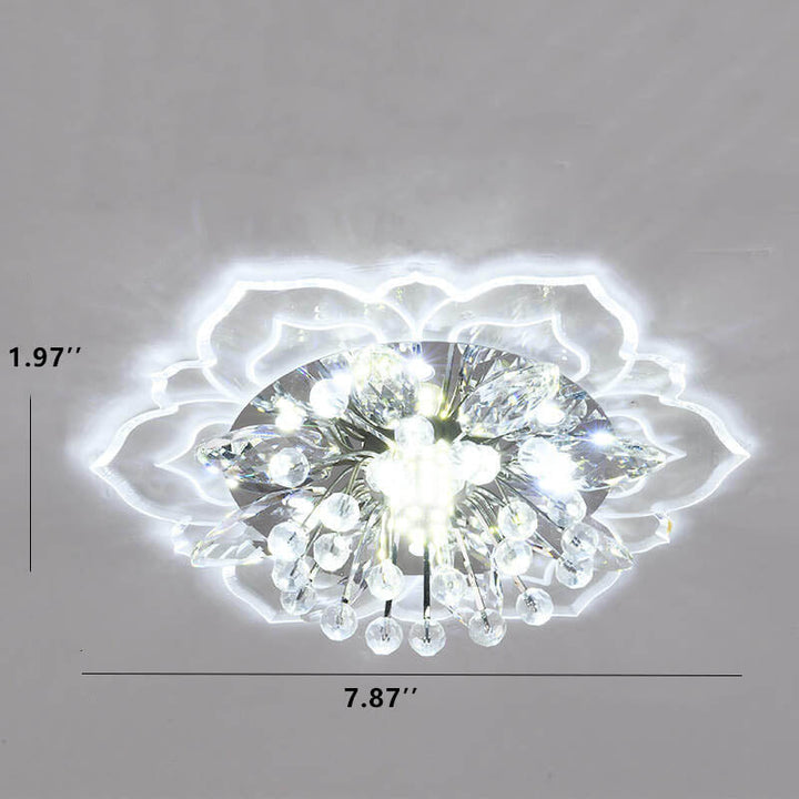 Karnz GlowPetal | LED krystall stift lampe | Blomstform, RGB Fargeveksling & energieffektiv
