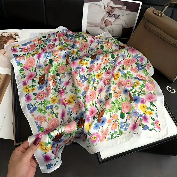 Skanto | Retro Koreansk Stil Kunseside Skjerf