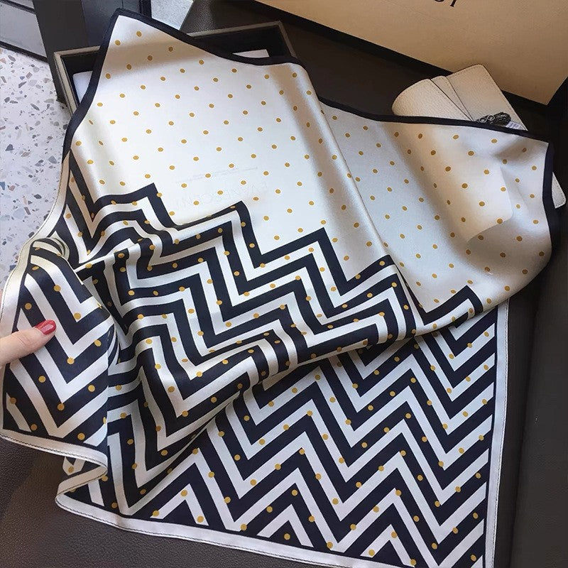 Skanto | Retro Koreansk Stil Kunseside Skjerf