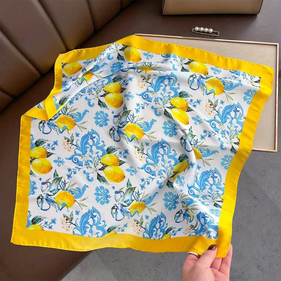 Skanto | Retro Koreansk Stil Kunseside Skjerf