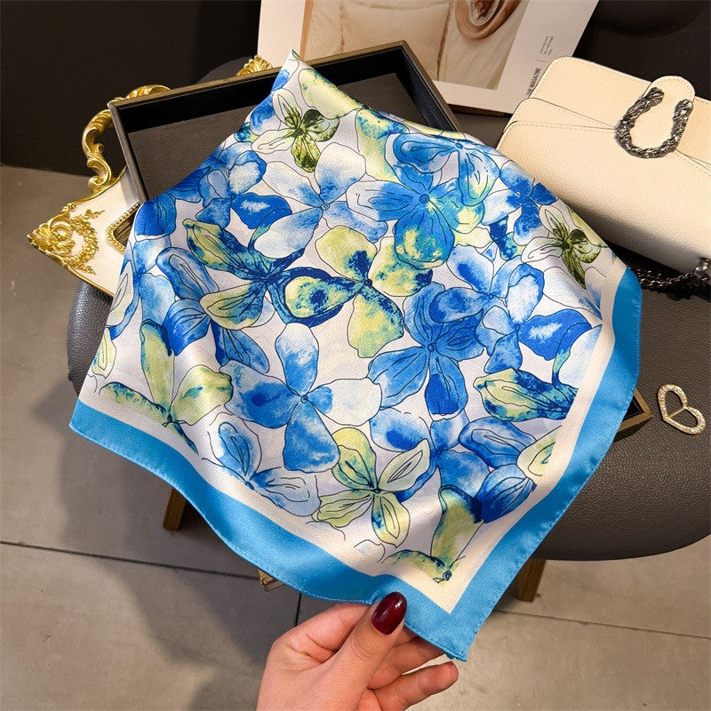 Skanto | Retro Koreansk Stil Kunseside Skjerf