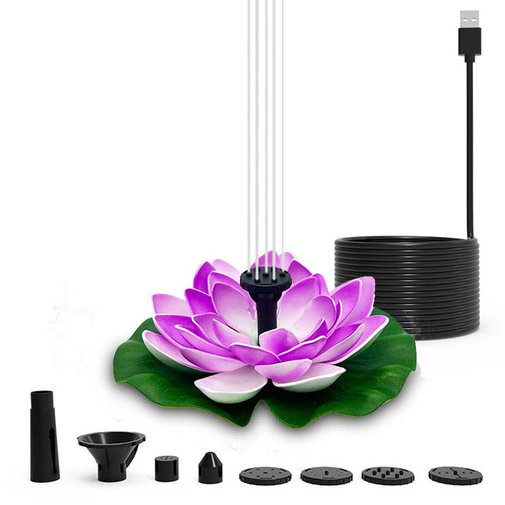 Skanto | Lotus Formet Solfontene Ponds Dekorativ
