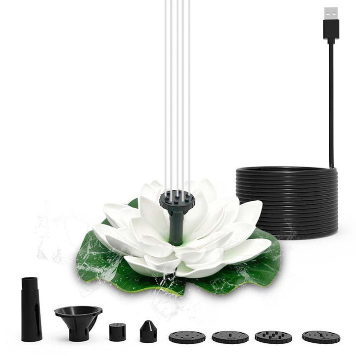 Skanto | Lotus-formet solfontene damdekorasjon