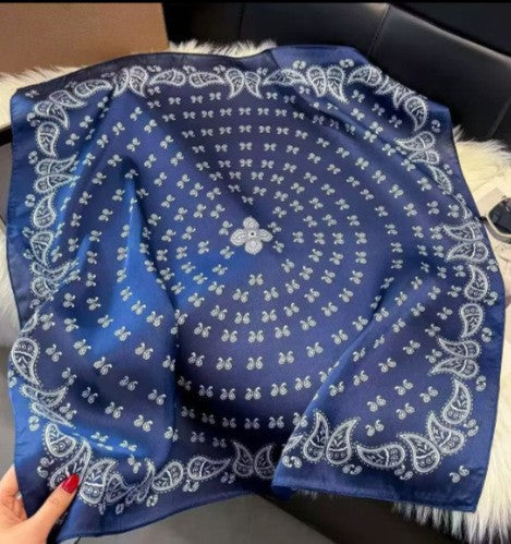 Skanto | Retro Koreansk Stil Kunseside Skjerf