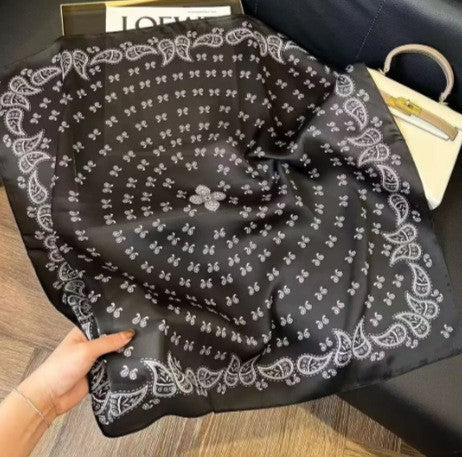 Skanto | Retro Koreansk Stil Kunseside Skjerf
