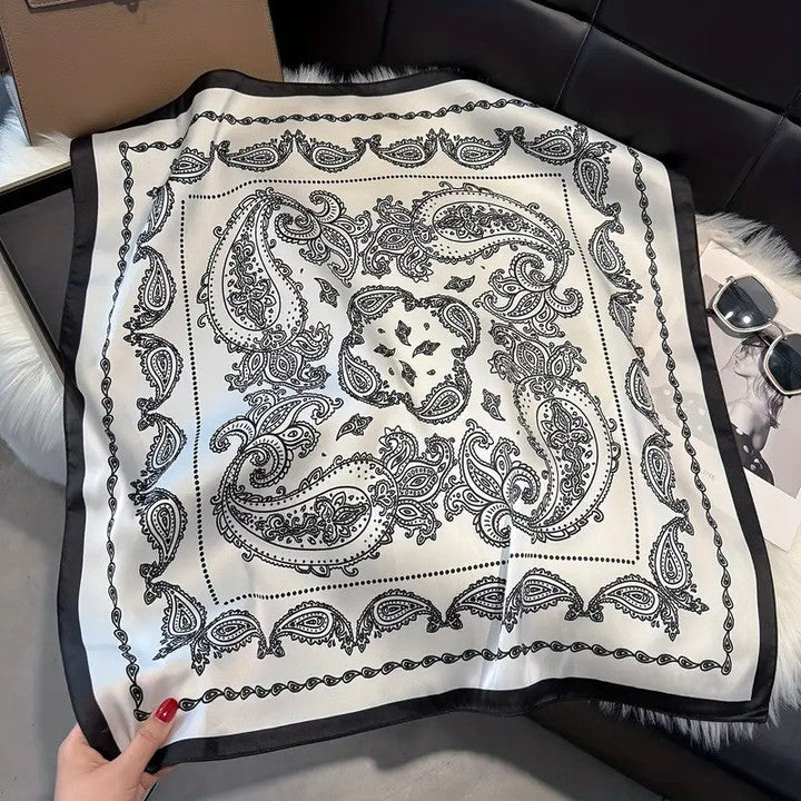 Skanto | Retro Koreansk Stil Kunseside Skjerf