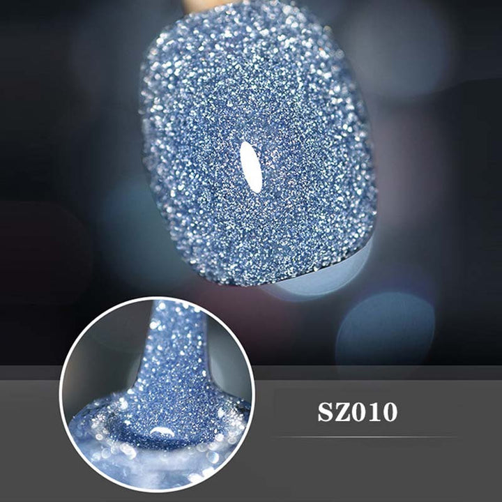Glitter og diamant neglelakk (8ml) | Skanto