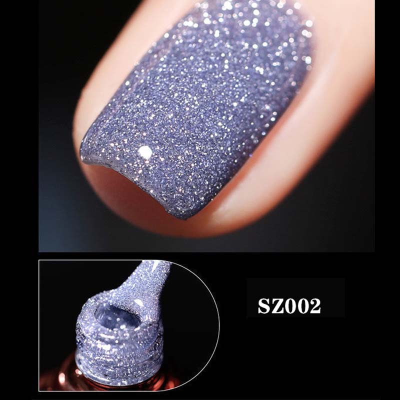 Skanto | Høy-Densitet Glitter Neglelakk