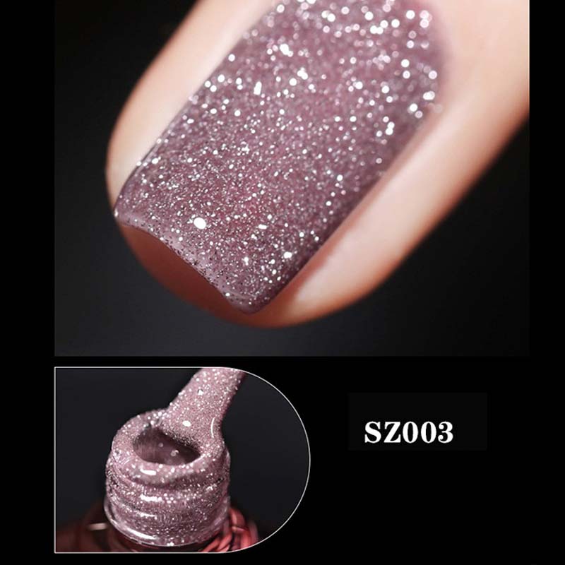 Skanto | Høy-Densitet Glitter Neglelakk