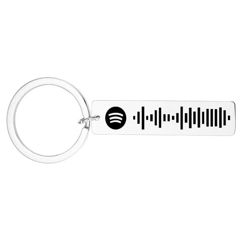 Skanto | Music Code Plaque Nøkkelring