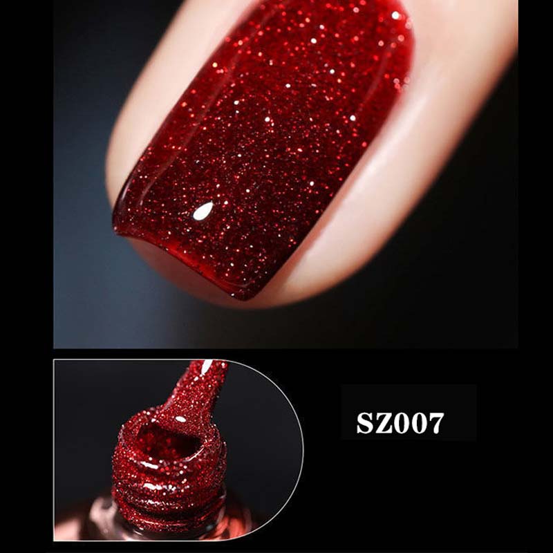 Skanto | Høy-Densitet Glitter Neglelakk