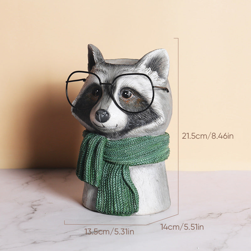 Resin Animal Flower Pot | Skanto