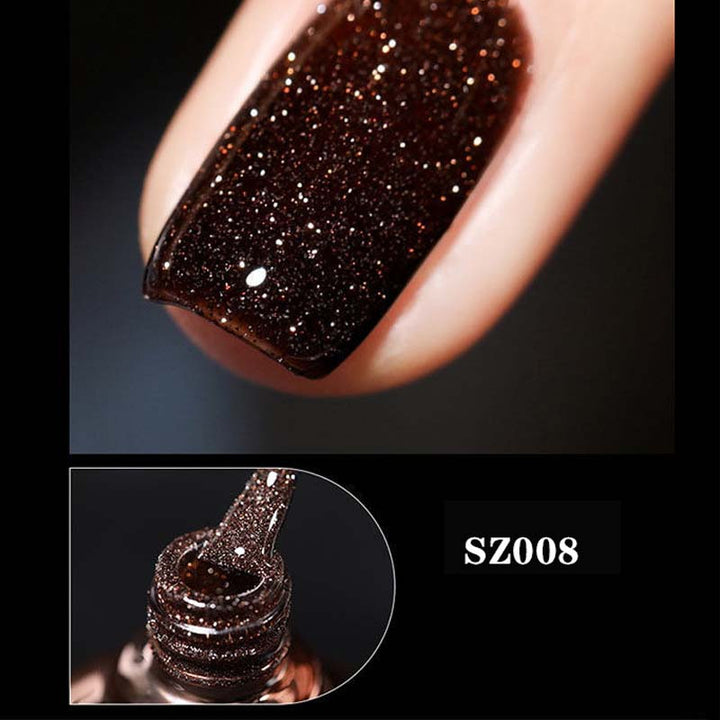 Høy tetthet glitter neglelakk gel | Skanto
