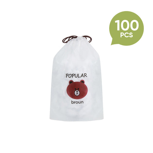 Engangs plastfolie dekning (100 STK/ 1 SET) | Skanto